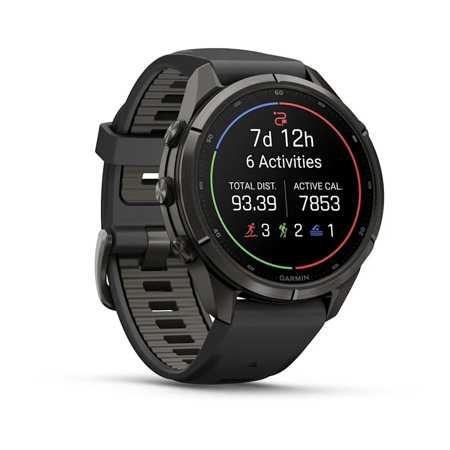 Garmin Fenix 9 Pro Carbon Gray DLC Titanium Black GPS Smartwatch with inReach®