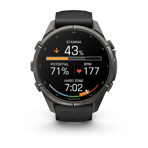 Garmin Fenix 9 Pro Carbon Gray DLC Titanium Black GPS Smartwatch with inReach®