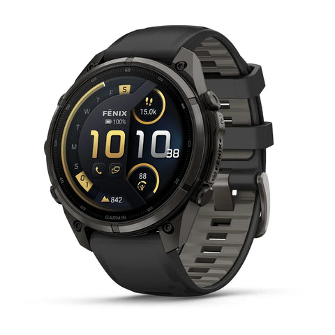 Garmin Fenix 9 Pro Carbon Gray DLC Titanium Black GPS Smartwatch with inReach®