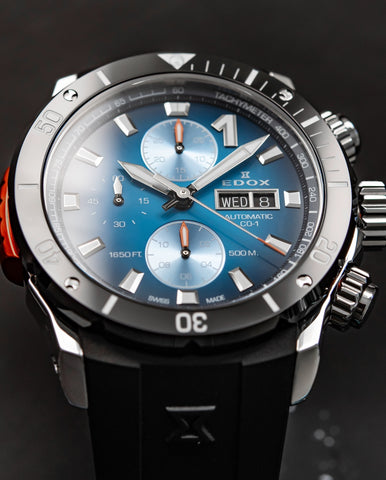 Edox CO-1 Automatic Chrono Watch