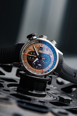 Edox Chronorally Chronograph Titinium