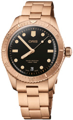 Oris Watch Oris Divers Sixty Five Bronze Cotton Candy Sepia 01 733 7771 3154-07 8 19 15