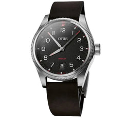 Oris ProPilot Date 41mm Leather Strap Watch