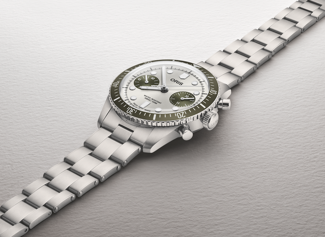 Oris Divers Sixty Five Chronograph Bracelet Watch