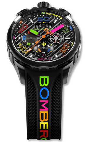 Bomberg Bolt-68 Racing Chroma Carbone Black Limited Edition Watch