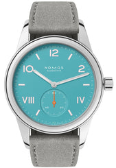 Nomos Glashutte Watch Club Campus Endless Blue Sapphire Crystal 717.GB
