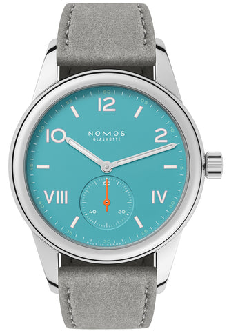 Nomos Glashutte Watch Club Campus Endless Blue Sapphire Crystal 717.GB
