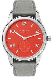 Nomos Glashutte Watch Club Campus 38 Nonstop Red Sapphire Crystal 723.GB