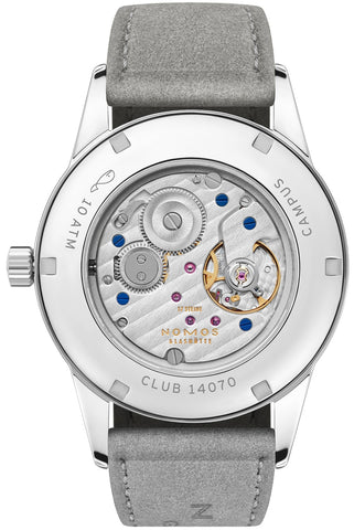 Nomos Glashutte Club Campus 38 Nonstop Red Sapphire Crystal Watch