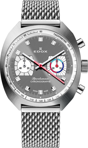 Edox Sportsman Chronographe Automatic Grey Limited Edition 08202-3G-GIN