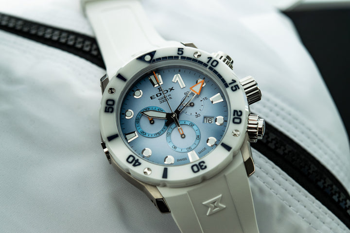 Edox CO-1 Chrono Quartz Titanium