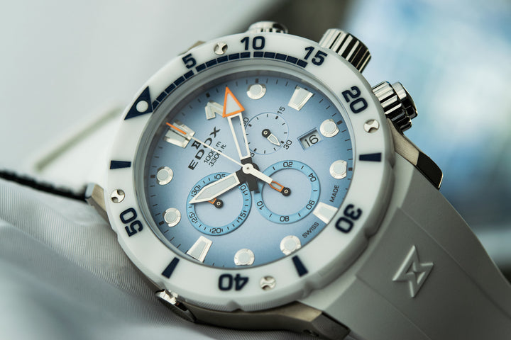 Edox CO-1 Chrono Quartz Titanium