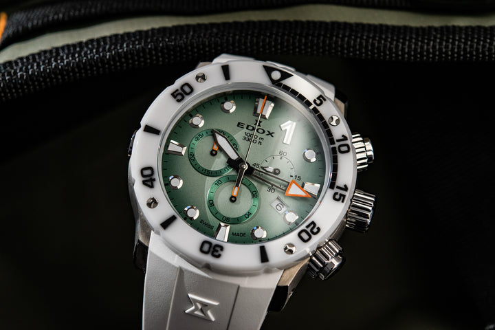 Edox CO-1 Chrono Quartz Titanium Watch