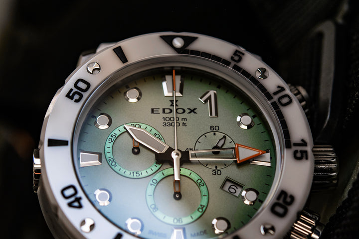 Edox CO-1 Chrono Quartz Titanium Watch
