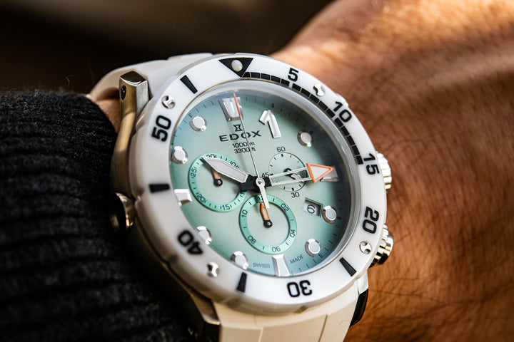 Edox CO-1 Chrono Quartz Titanium Watch