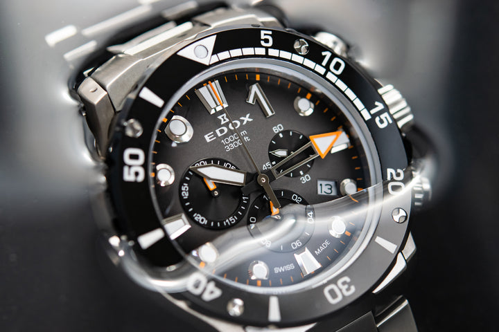 Edox CO-1 Chrono Quartz Titanium Watch