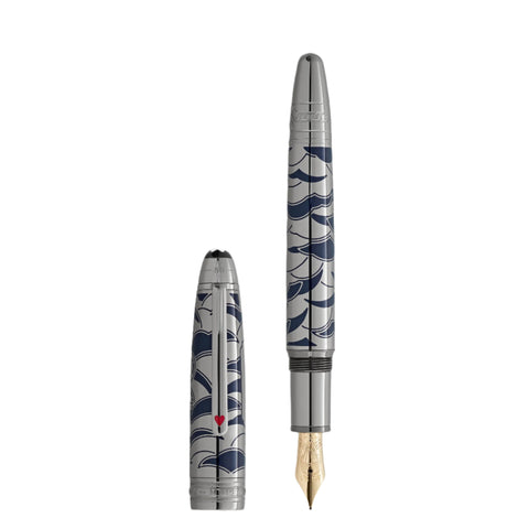 Montblanc Meisterstück Around the World in 80 Days Solitaire LeGrand Fountain Pen