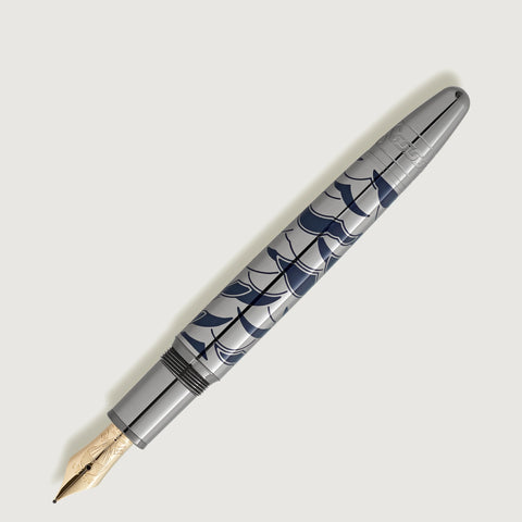 Montblanc Meisterstück Around the World in 80 Days Solitaire LeGrand Fountain Pen