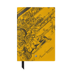 Montblanc Notebook #146 small, Great Characters Enzo Ferrari, Giallo Mondena - Lined