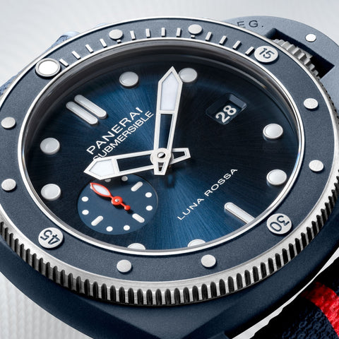 Panerai Submersible QuarantaQuattro Luna Rossa Ti-Ceramitech Watch