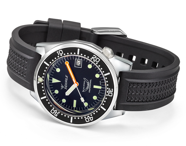Squale 1521 Classic Rubber Watch