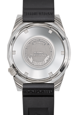 Squale 1521 Classic Rubber Watch