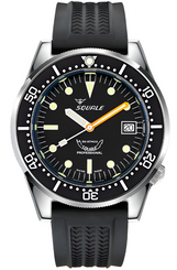 Squale Watch 1521 Classic Rubber 1521CL.VO