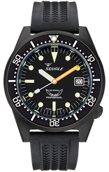 Squale Watch 1521 PVD Rubber 1521PVD.VO