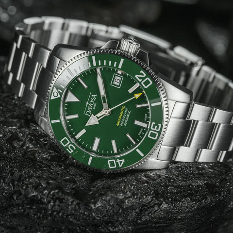 Davosa Argonautic 39 Green Watch product detail view