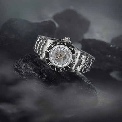 Davosa Ternos Professional Nebulous Automatic Misty White Watch product detail view