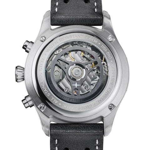 Davosa Newton Chronograph Leather Strap Watch product detail view