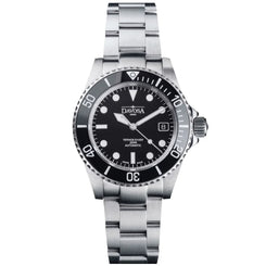 Davosa Ternos Diver Black Dial Tri Link Watch