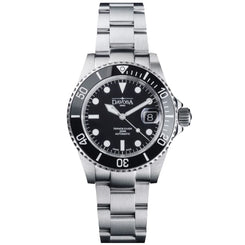 Davosa Ternos Diver with Loupe Tri Link Black Dial Watch product image