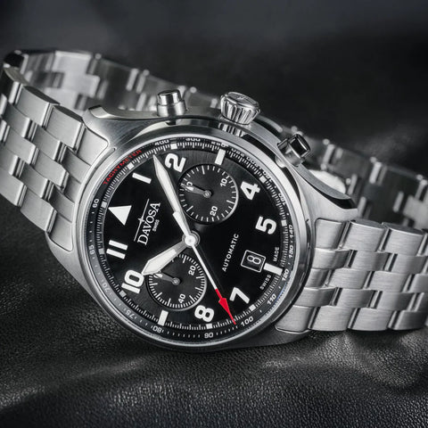 Davosa Newton Chronograph Steel Bracelet Watch