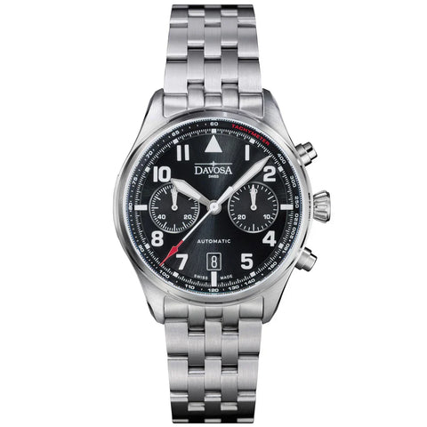 Davosa Newton Chronograph Steel Bracelet Watch product image