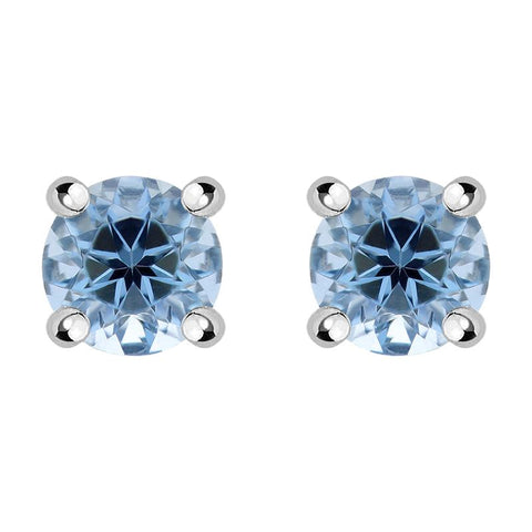 18ct-yellow-white-gold-aquamarine-round-stud-earrings-feu-2349