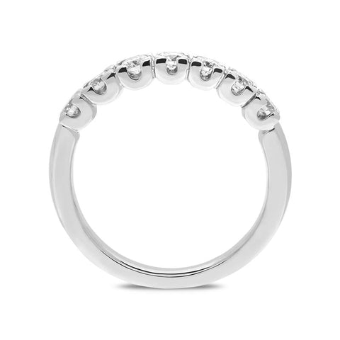 18ct White Gold 0.55ct Diamond Eternity Ring FEU-838