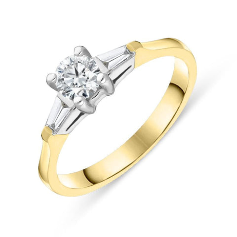 18ct Yellow Gold 0.57ct Diamond Ring 10K03RUNQ0000430