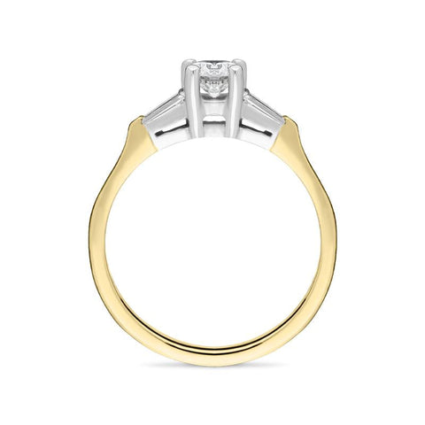 18ct Yellow Gold 0.57ct Diamond Ring 10K03RUNQ0000430