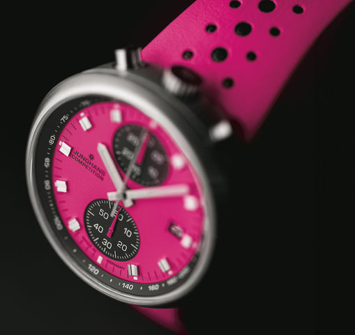 Junghans Watch 1972 Competition Pink Limited Edition