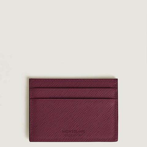 Montblanc Sartorial Card Holder 5CC Cassis