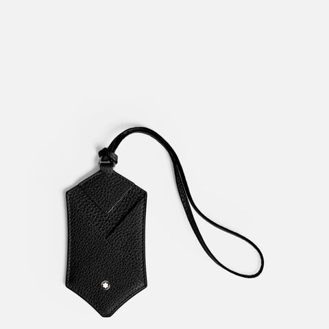 Montblanc Grain Black Luggage Tag