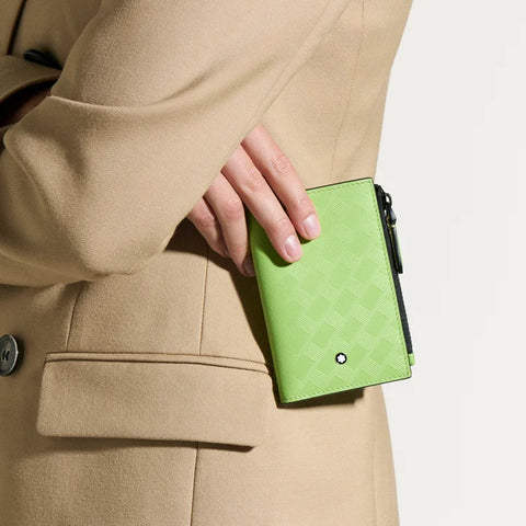 Montblanc Extreme 3.0 Mini Vertical 6cc Lime Wallet