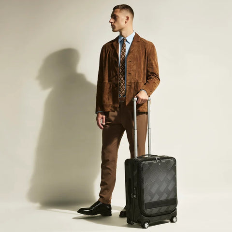 Montblanc #MY4810 Trolly Cabin With Pocket With Extreme 3.0 Marco Pattern Black