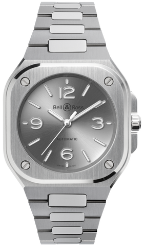 Bell & Ross Watch BR 05 Grey 36mm BR05A-S-GR-ST/SST