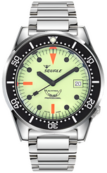 Squale Watch 1521 Full Luminous Bracelet 1521FULL.SQ20L