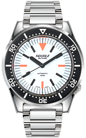 Squale Watch 1521 Full Luminous Militaire Bracelet 1521FUMIWT.SQ20L