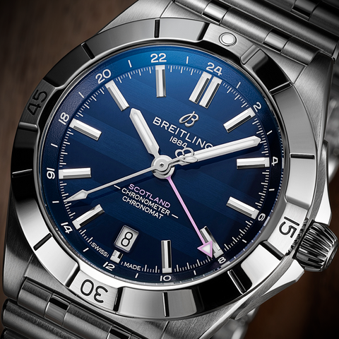 Breitling Chronomat Six Nations GMT 40 Scotland Watch