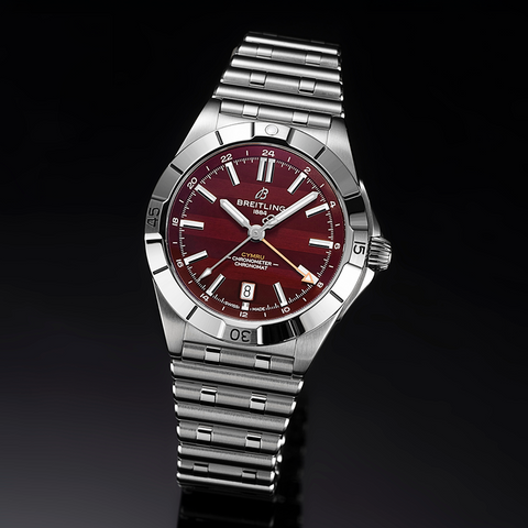 Breitling Chronomat Six Nations GMT 40 Wales Watch