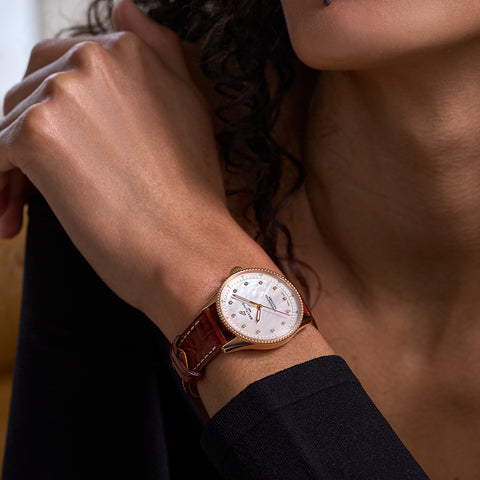 Breitling Navitimer 32 18k Red Gold Watch